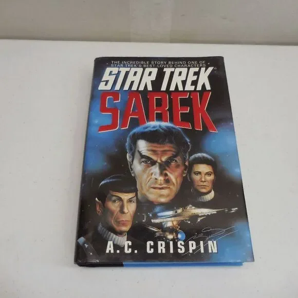 Star Trek Sarek By A.C. Crispin (1994 Hardcover) 1st Edition 1st printing Excell