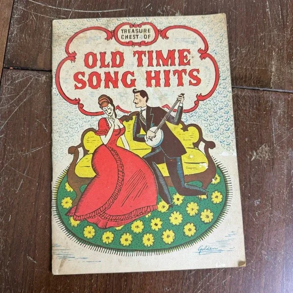 1935‎ Treasure Chest of Old Time Song Hits Booklet with sheet music & lyrics