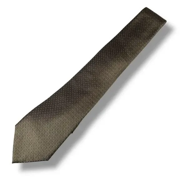 NWOT Michael Kors Tan Silk Blend Tie