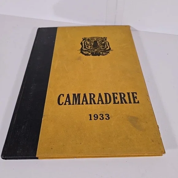 Greenfield High School Yearbook Greenfield, Indiana Camaraderie 1933‎