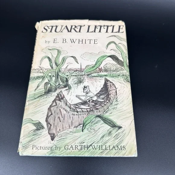Stuart Little‎ 1945 White E. B. First Edition Early Printing with Dust Jacket
