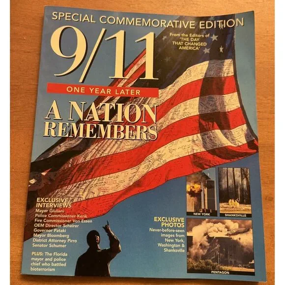 9/11 One Year Later A Nation Remembers Special Commemorative Edition Magazine‎