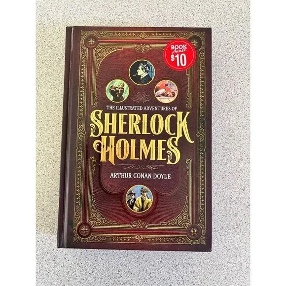 The illustrated adventures of Sherlock Holmes Paperback Book Arthur Conan Doyle