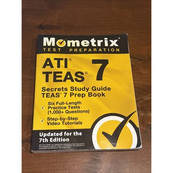 Mometrix ATI TEAS 7 Secrets Study Guide Updated 7th Edition