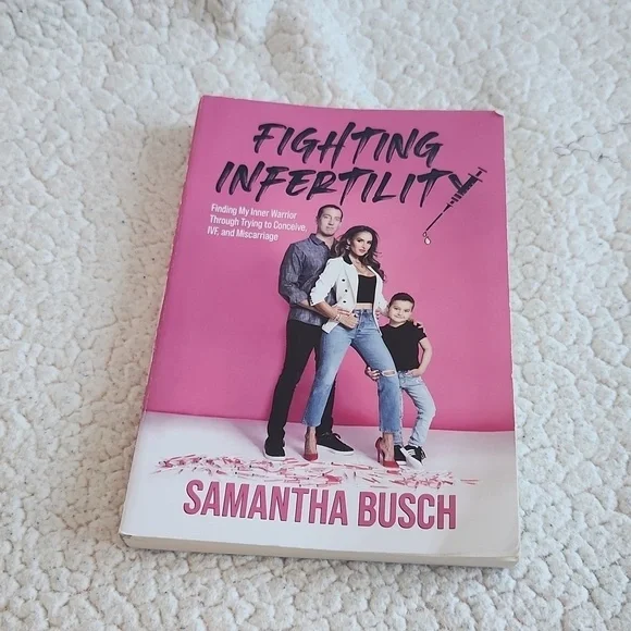 NASCAR Kyle & Samantha Busch Fighting Infertility Motherhood novel book 2021