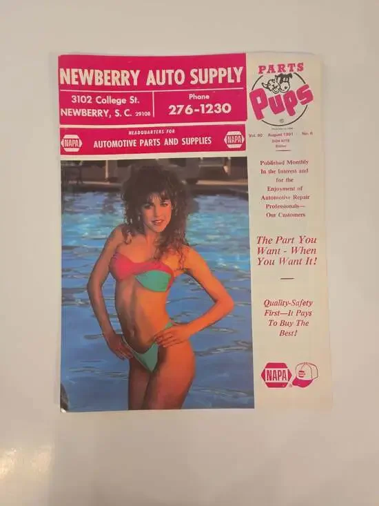 Vintage August 1991 Parts Pups NAPA Auto Parts Newsletter Magazine