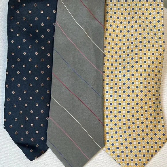 Men's Necktie Bundle3 100% Silk Business Casual Dinner Date‎ MobBoss