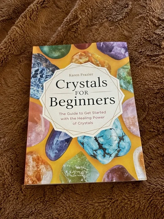 Crystals for Beginners Guide Coffee Table Reference Book with Color Photos