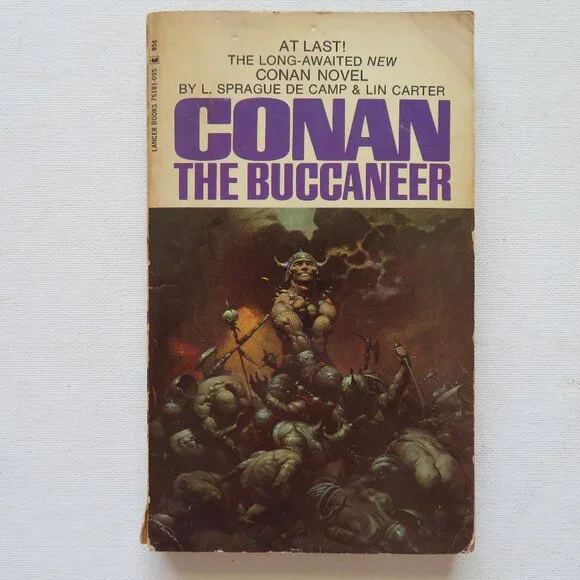 Conan The Buccaneer by L. Sprague de Camp 1971 Vintage Paperback Fantasy Novel