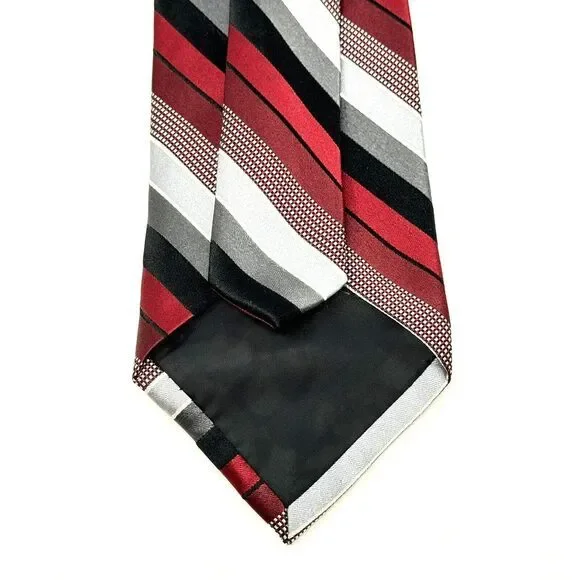 Michael Kors Multi Color Striped‎ Men's Necktie 100% Silk 3.5