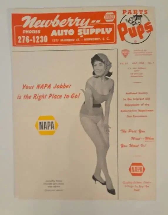 Vintage July 1966 NAPA Parts Pups Magazine Issue