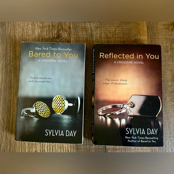 Set of two novels. Bared to you & Reflected in you. Silvia Day. Mature audience.