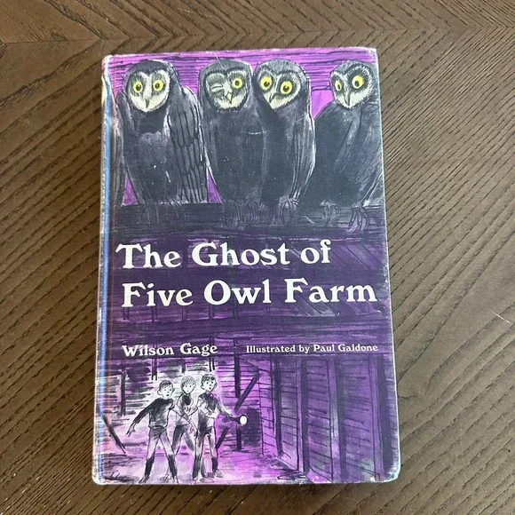 The Ghost of Five Owl Farm Wilson Gage Paul Galdone 1966 Weekly Reader Book