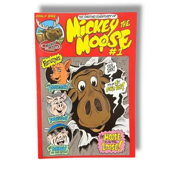 The Amazing Adventures of Mickey the Moose Comic Book #1