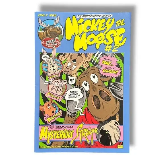 The Amazing Adventures of Mickey the Moose Comic Book #2