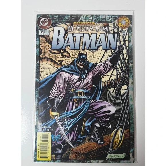 Batman Detective Comics Annual 7 Elseworlds 1994 DC Comics Pirate Batman‎ Dixon