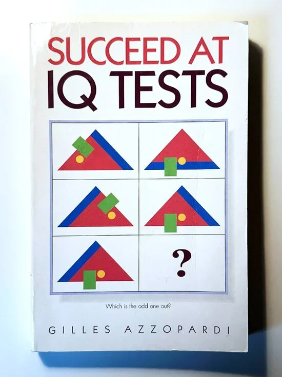 Succeed at IQ Tests Gilles Azzopardi Paperback 1994 MENSA Brain Training Book