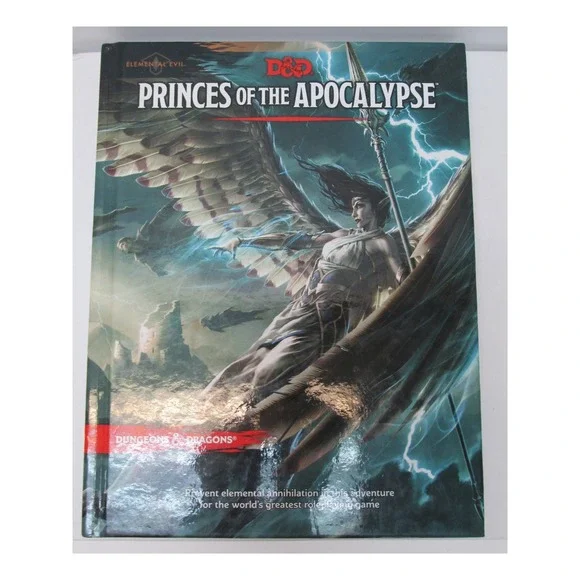 D&D Prince of the Apocalypse 5E Hardcover RPG 2019 Book Dungeons Dragons Fifth