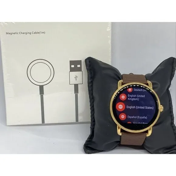 Fossil Gen 3 Authentic Genuine Smart Watch Custom Band FTW2114 CR605