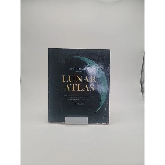 Dinsmore Alter Lunar‎ Atlas Paperback 1968 Dover 154 Plates Astronomy Fair