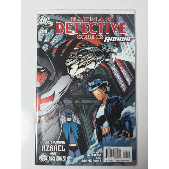 DC Comics Batman Detective Comics Annual 11 2009 Azrael‎ The Question
