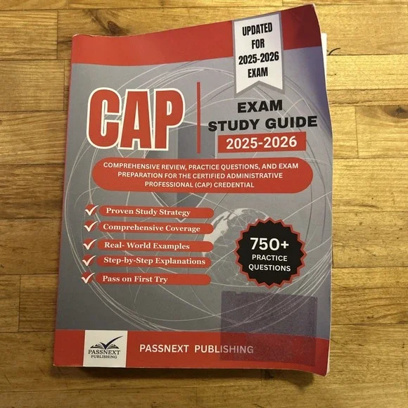 CAP EXAM STUDY GUIDE 2025-2026: COMPREHENSIVE REVIEW, PRACTICE Book