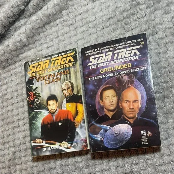 Star Trek The Next Generation Books Set