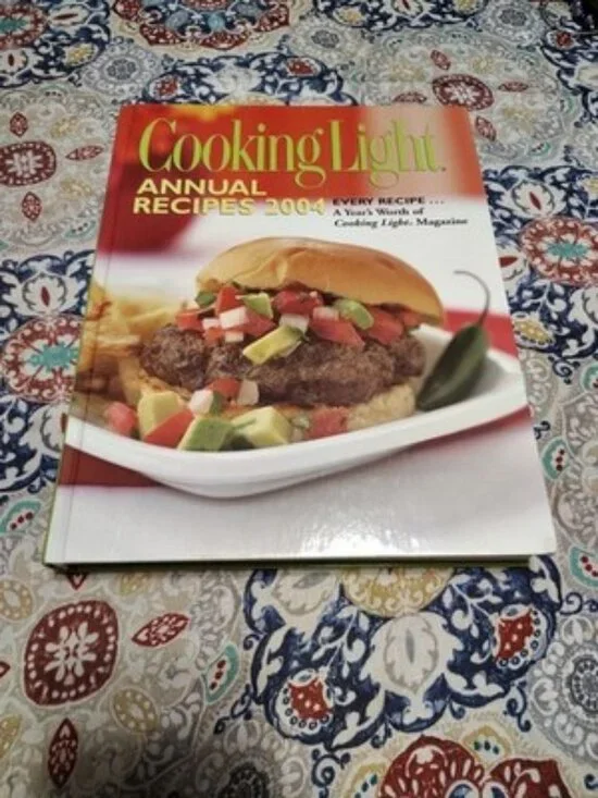 Cooking Light Anual Recipes 2004 Cookbook, Jason Burnett HardCover
