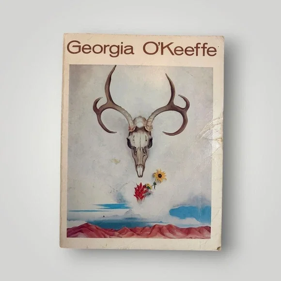 Penguin Georgia O'Keeffe Art Book 1978 Vintage Southwest Retrospective Modernism