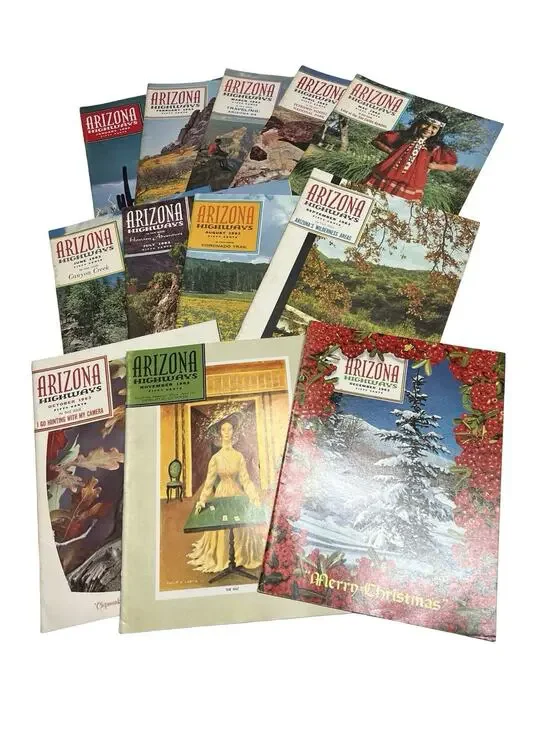 Vintage Arizona Highways Magazines 1963 Full Year 12 Issues