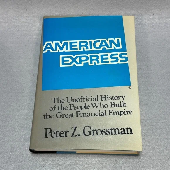 Vintage 1987 American Express First Edition First Printing HC DJ Peter Z. Grossm