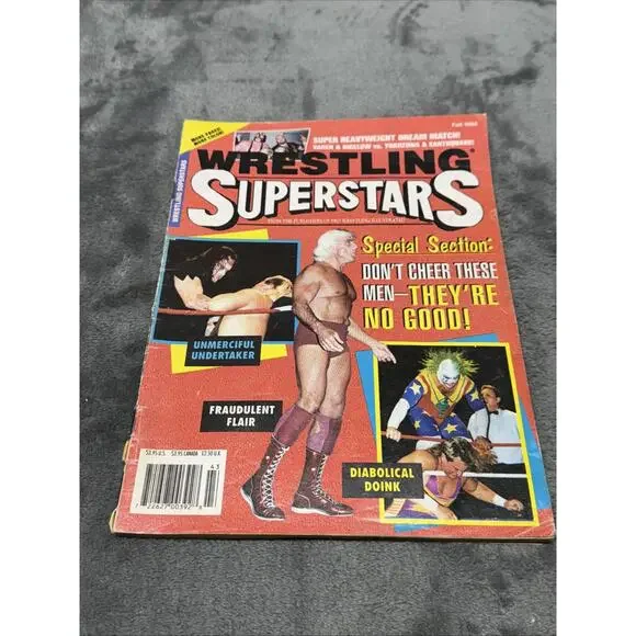WRESTLING SUPERSTARS‎  FALL 1994 - RIC FLAIR / CACTUS JACK / DOINK THE CLOWN