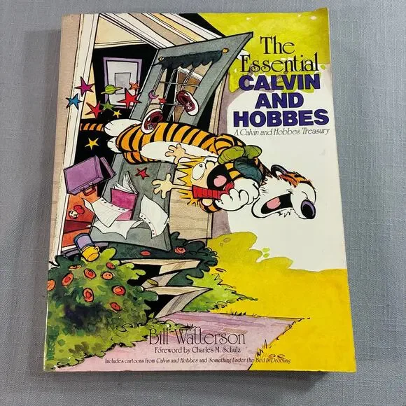 The Essential Calvin and Hobbes Treasury Softcover Bill Watterson Comic Book
