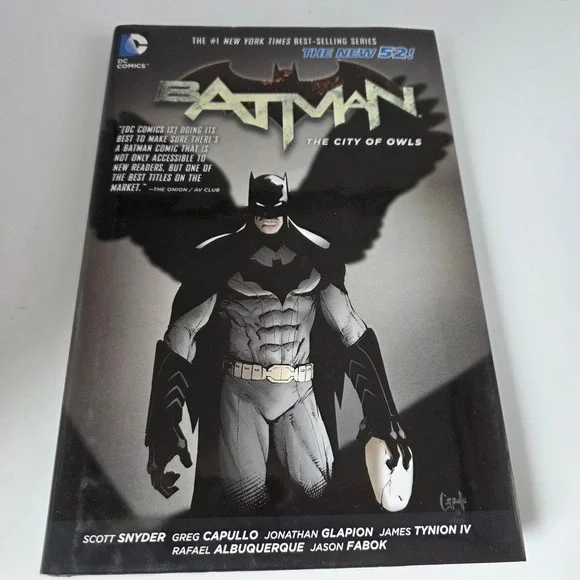Batman Vol 2 The City of Owls Hardcover DC Comic New 52 Snyder Capullo 1st Print