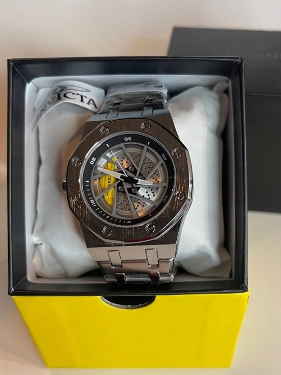 Invicta Speedway Rim Men's Watch - 42mm, Steel (69487)