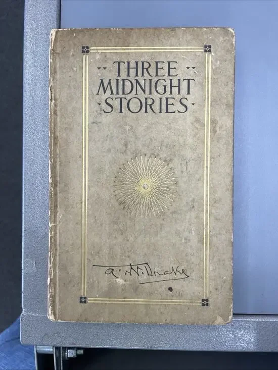 1916 Three Midnight Stories by Alexander M. Drake Limited Edition #346/500 HC