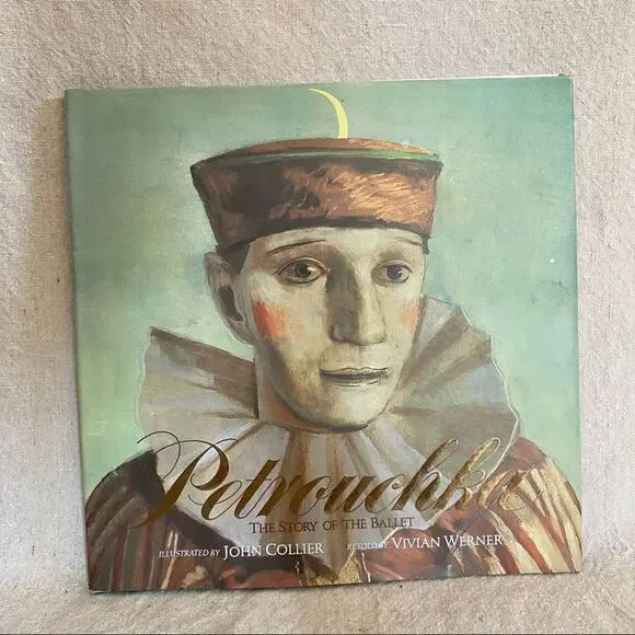 Petrouchka The Story of the‎ Ballet '92 illustrated coffee table book dust cover