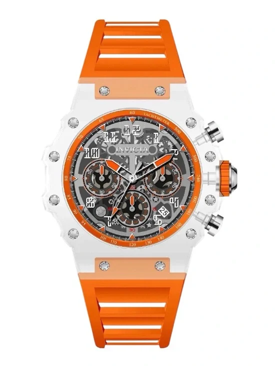 Invicta Racing NEW with Box Vaulthan Men's Watch - 44mm, Orange