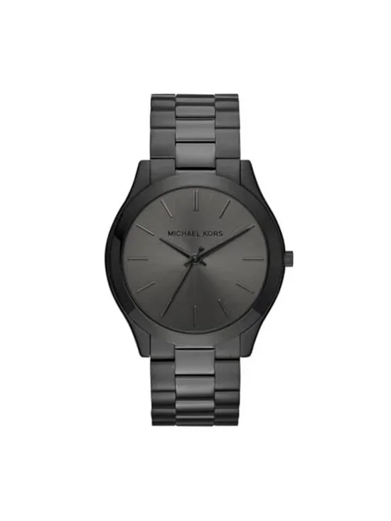 Oversized Slim Runway Men's Watch, Stainless Steel Watch for Men