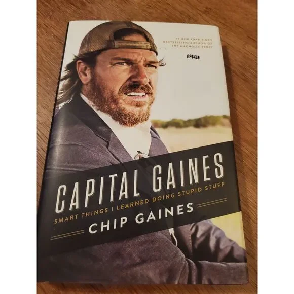 Capital Gaines Hardcover Book Chip Gaines‎ Lessons Learned Magnolia Joanna