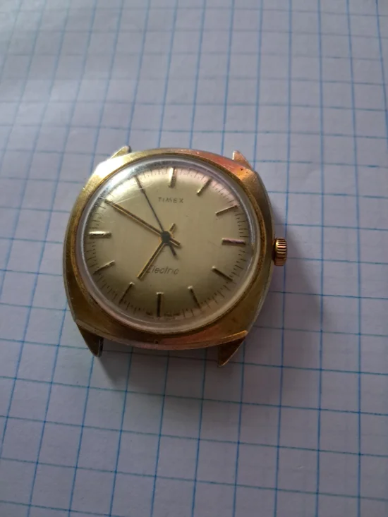 Timex Gold Tone Electric Men's Watch Case