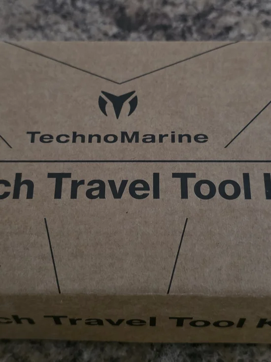 New Technomarine Turquoise Travel Pouch with White Logo
