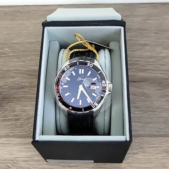 Belair Time Swiss Quartz Wrist Watch #S9324W/RU NIB