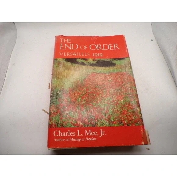 Vintage From the End of Order Sarah‎ Bernhardt Hardcover Book Red Dust Jacket