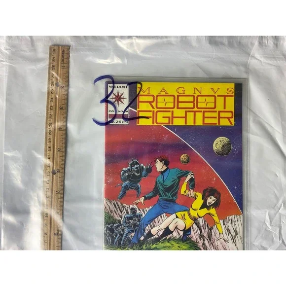 Magnus Robot‎ Fighter Comic Book Valiant Comics January 1991 Issue 258