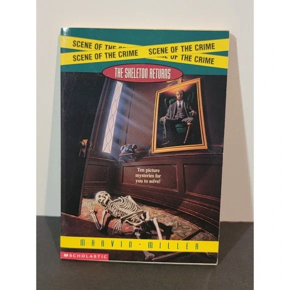 The Skeleton Returns Marvin‎ Miller 1996 First Scholastic Printing Mystery