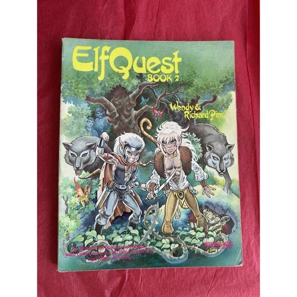 Starblaze Editions ElfQuest Book 2 Softcover by Wendy & Richard Pini‎ 1982