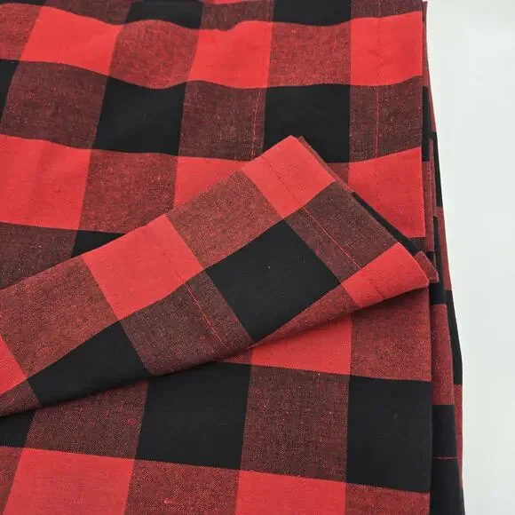 Buffalo Plaid Curtains 2 Panels 52x62