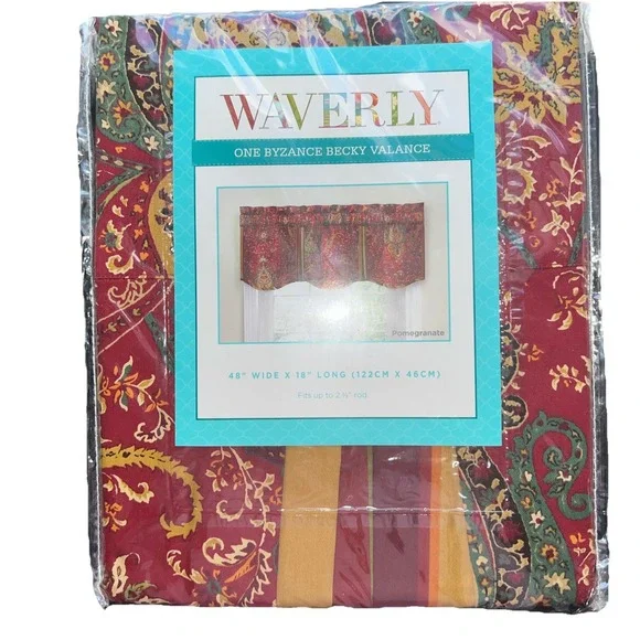 New Waverly Valance Byzance Becky 48