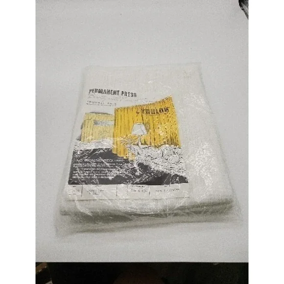 Vintage Trulon Curtains Panel 80